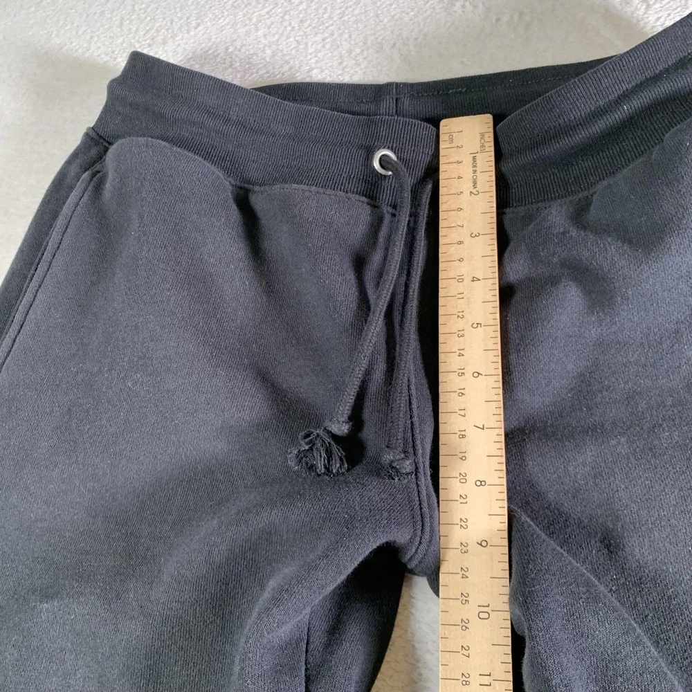Champion Reverse Weave Sweatpants‎ Mens Medium Black Fleece Jogger C Logo Leg